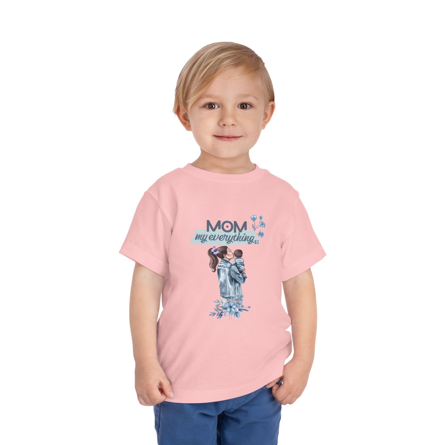 Mom My Everything Toddler Tee - Adorable Short Sleeve Shirt for Little Ones