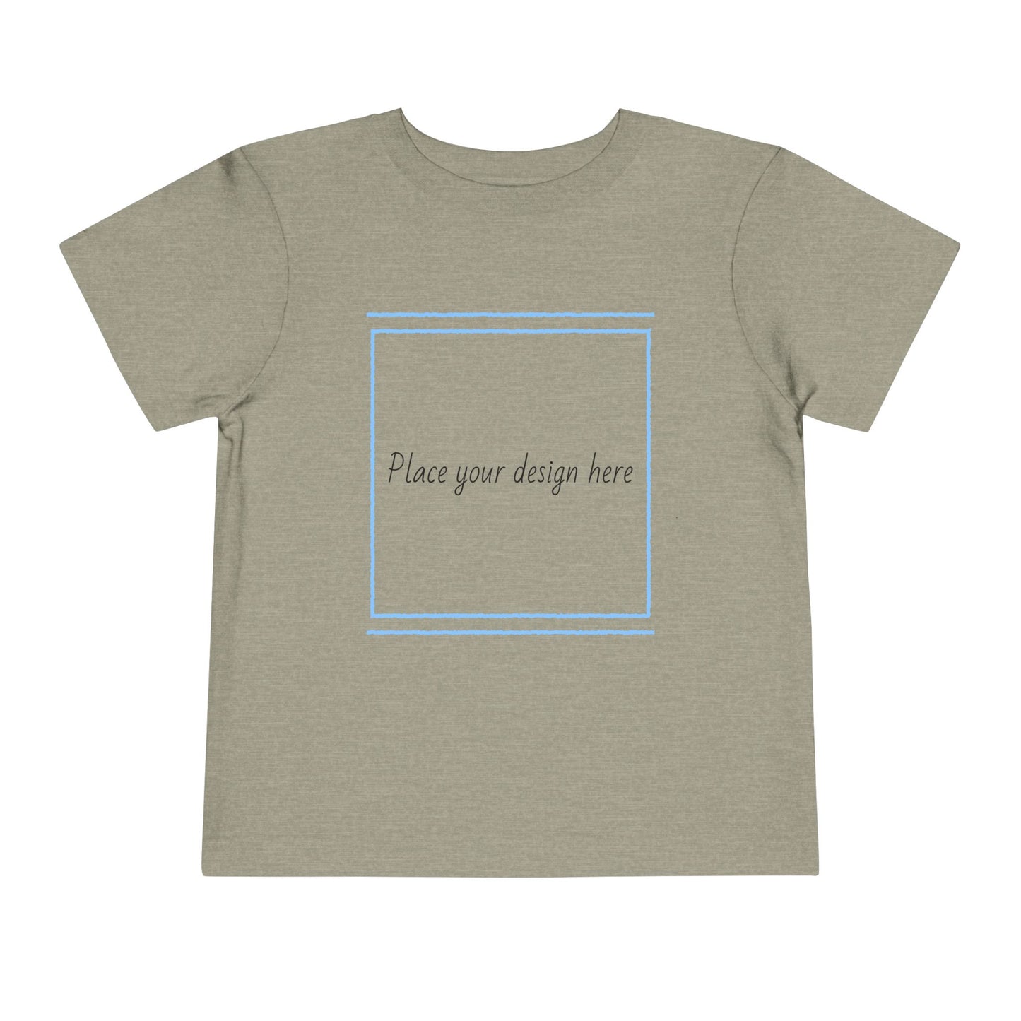 Customizable Toddler Short Sleeve Tee - Perfect for Playtime and Celebrations