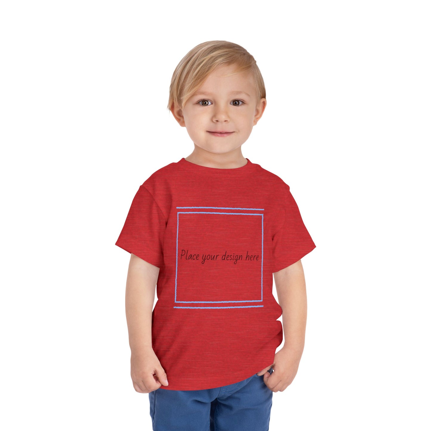 Customizable Toddler Short Sleeve Tee - Perfect for Playtime and Celebrations