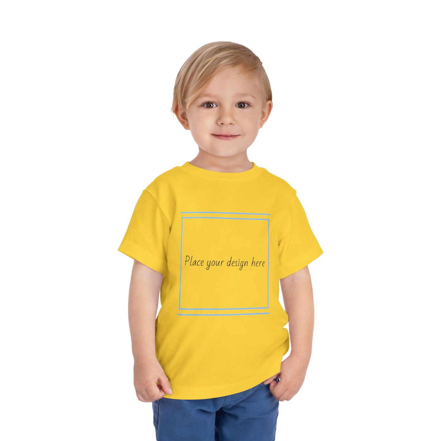 Customizable Toddler Short Sleeve Tee - Perfect for Playtime and Celebrations