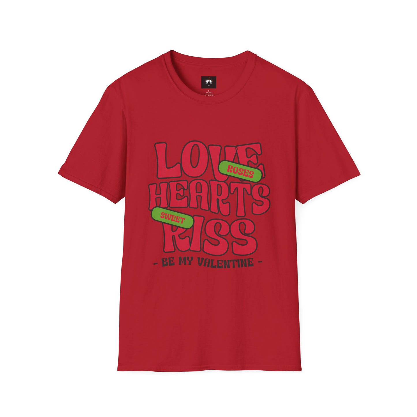 Love Hearts Unisex T-Shirt - Sweet & Playful Design
