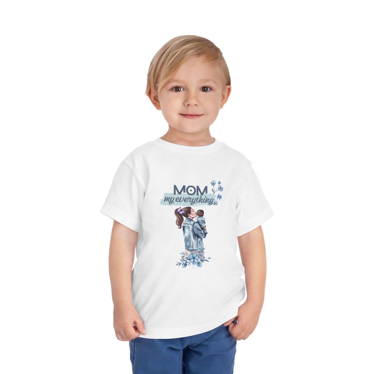 Mom My Everything Toddler Tee - Adorable Short Sleeve Shirt for Little Ones