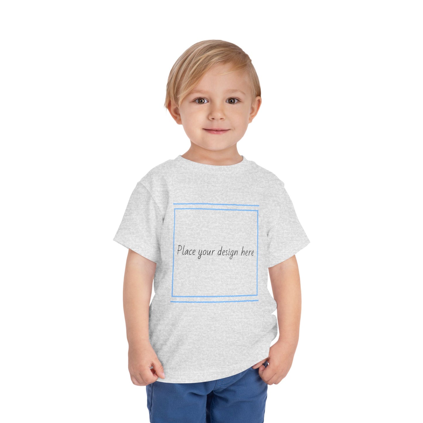 Customizable Toddler Short Sleeve Tee - Perfect for Playtime and Celebrations