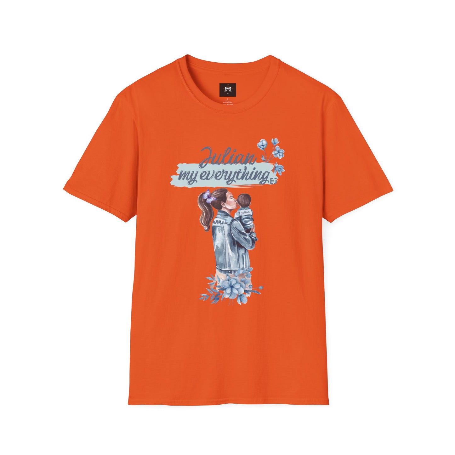 Softstyle T-Shirt - your child name custom “My Everything" - Perfect for Moms