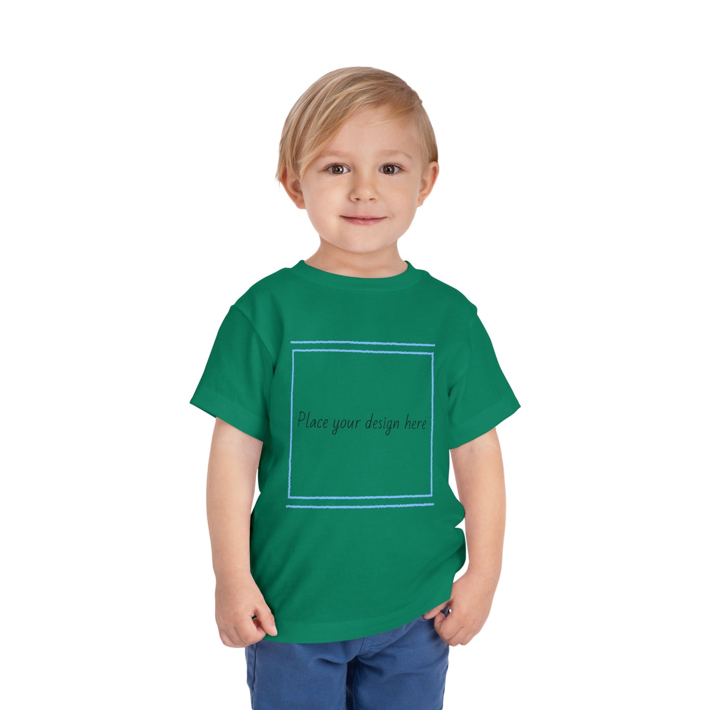 Customizable Toddler Short Sleeve Tee - Perfect for Playtime and Celebrations