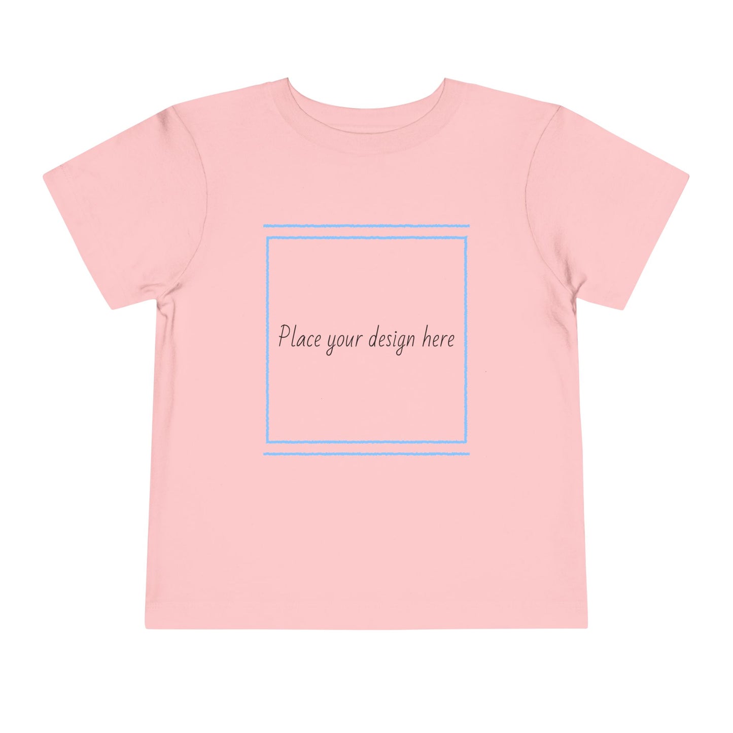 Customizable Toddler Short Sleeve Tee - Perfect for Playtime and Celebrations