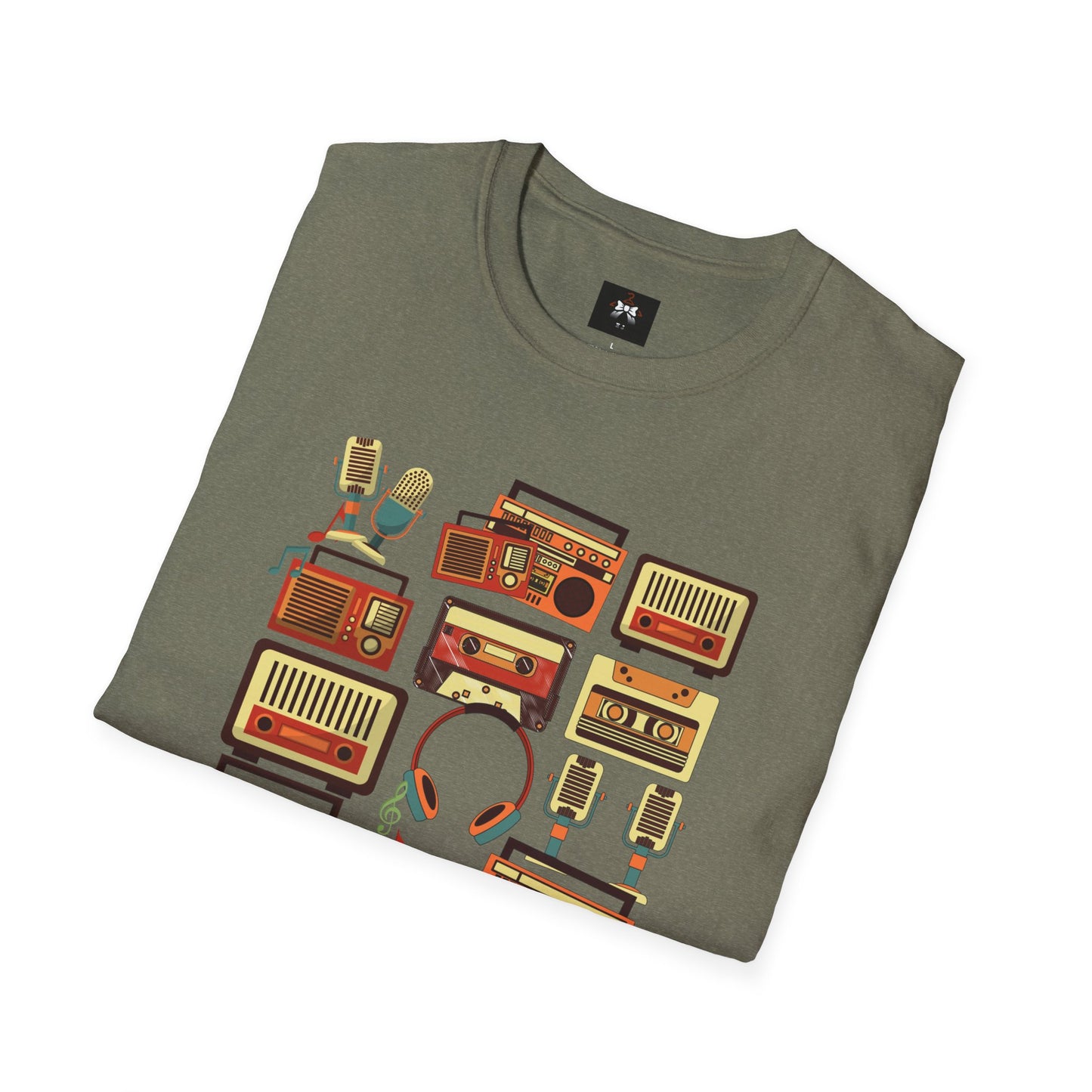 Retro Music Vibes Unisex Softstyle T-Shirt - 1992 Design