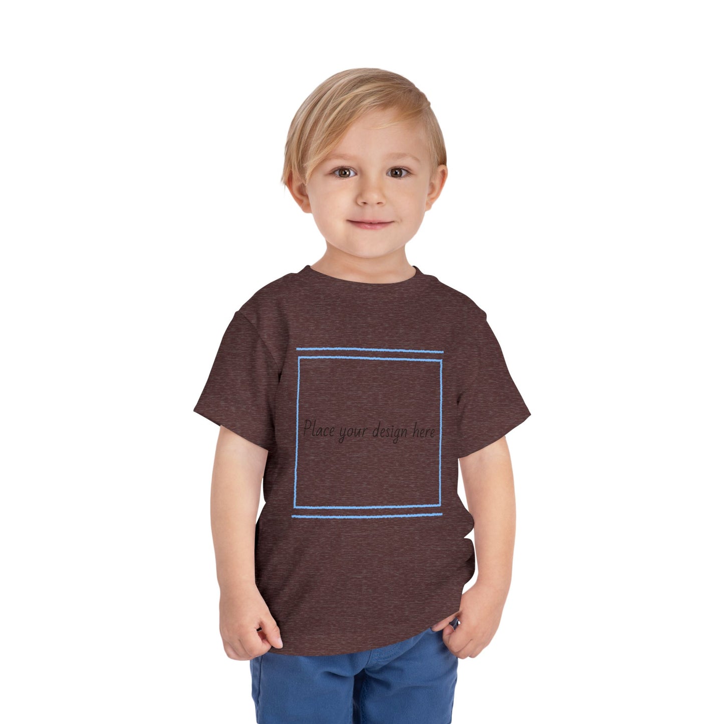 Customizable Toddler Short Sleeve Tee - Perfect for Playtime and Celebrations