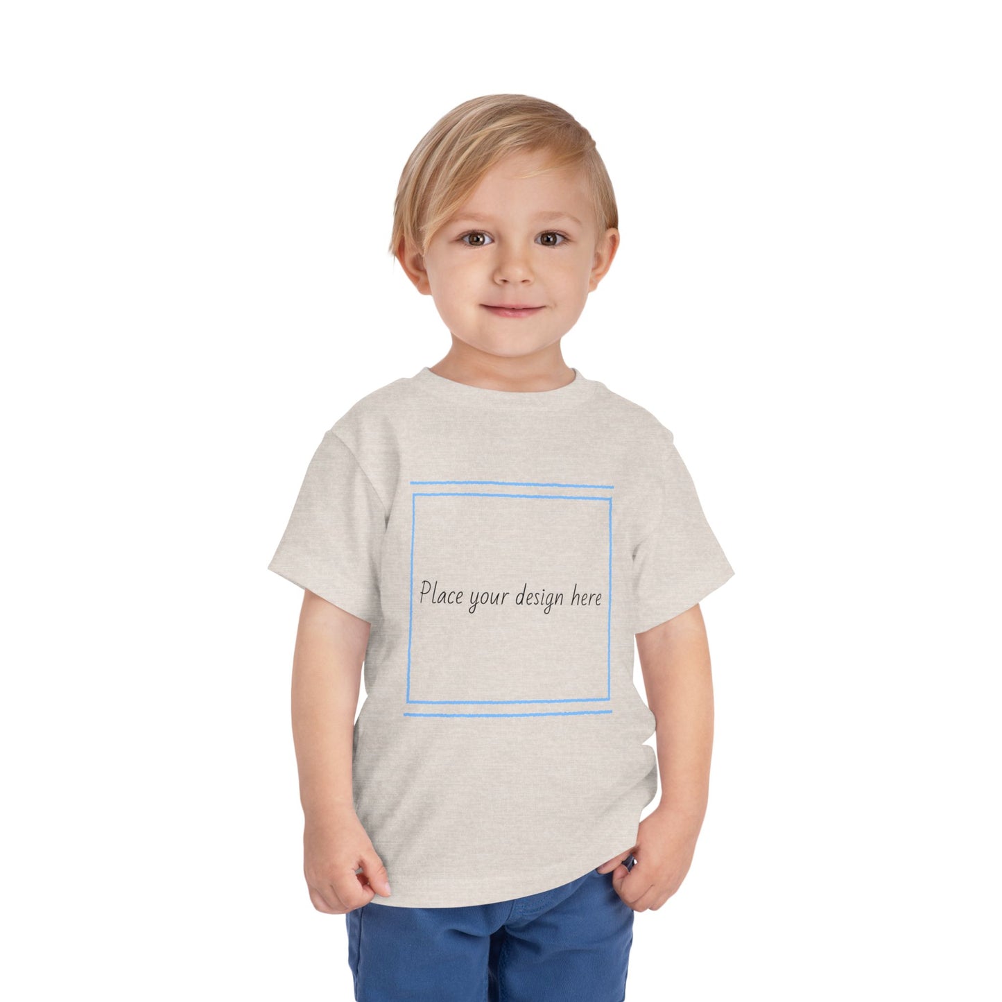 Customizable Toddler Short Sleeve Tee - Perfect for Playtime and Celebrations