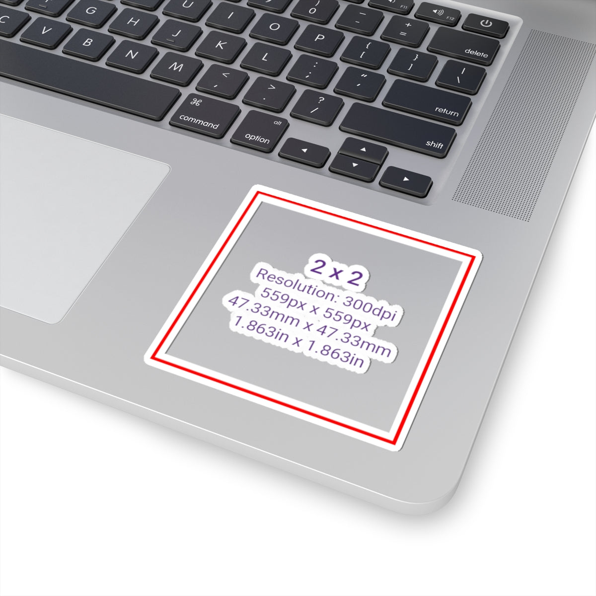 Customizable 2x2 Kiss-Cut Stickers for Laptops & Decor - Unique Designs