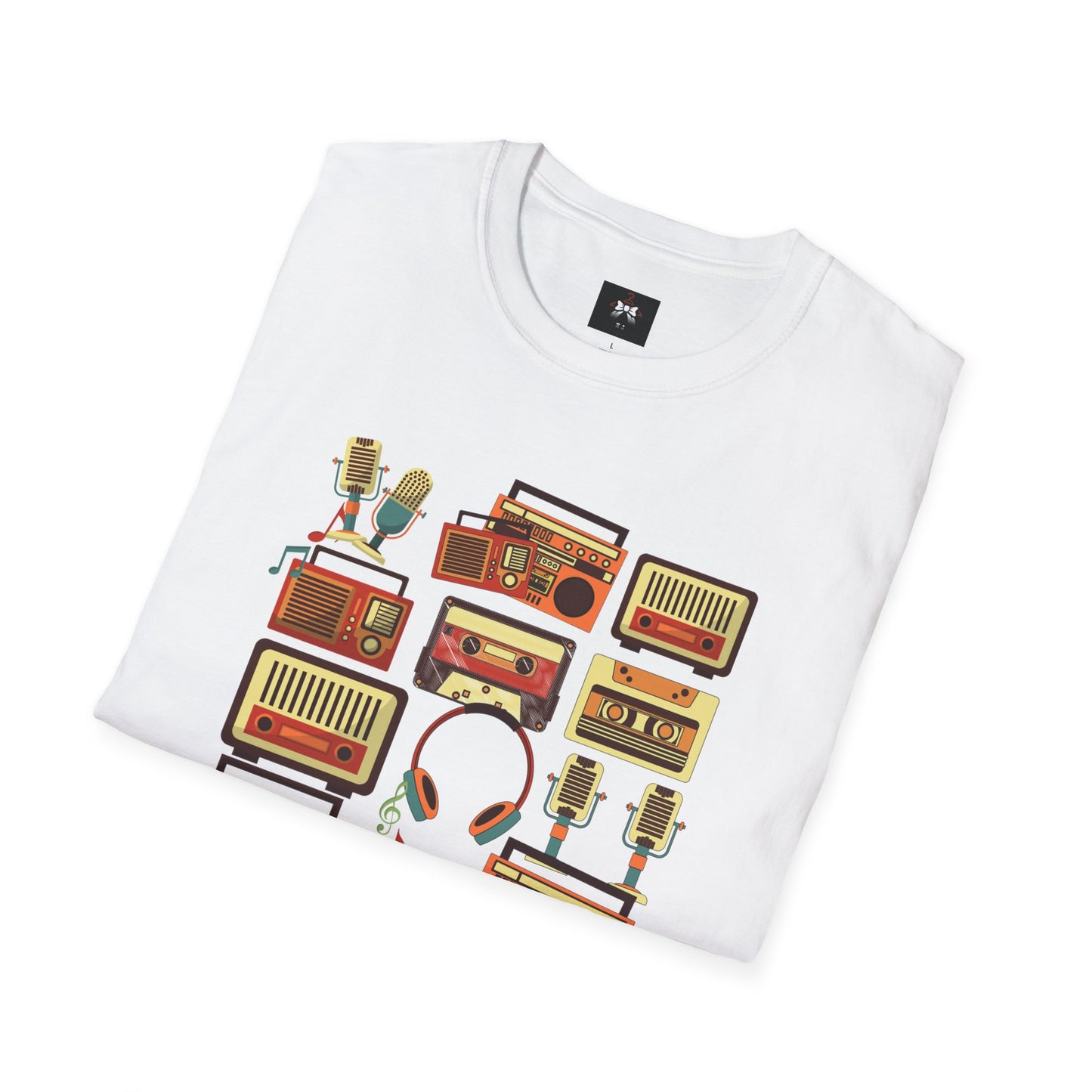 Retro Music Vibes Unisex Softstyle T-Shirt - 1992 Design