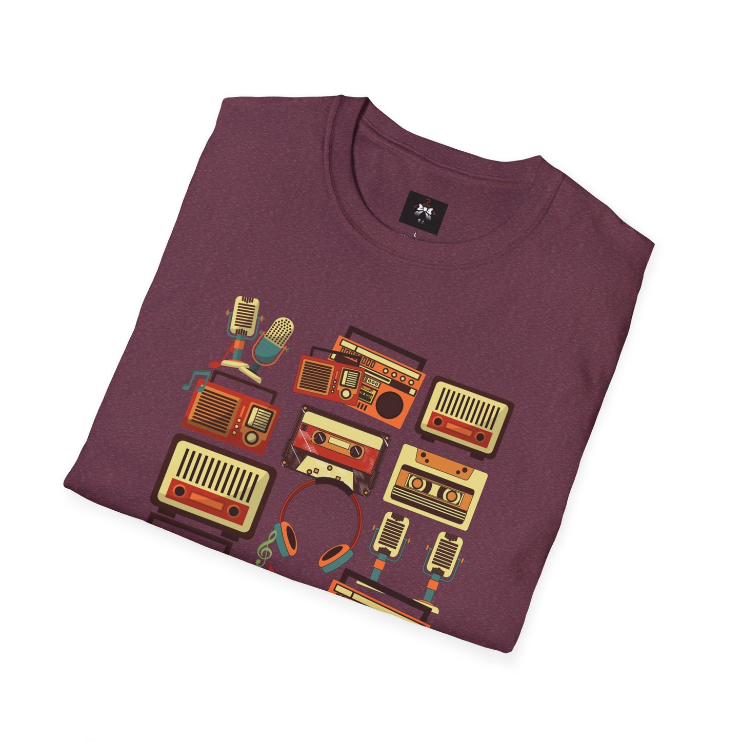 Retro Music Vibes Unisex Softstyle T-Shirt - 1992 Design