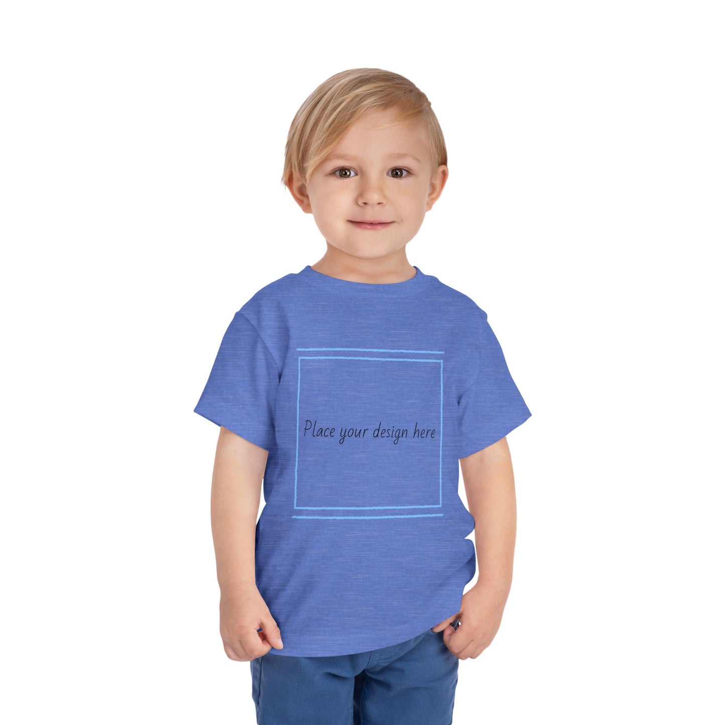 Customizable Toddler Short Sleeve Tee - Perfect for Playtime and Celebrations
