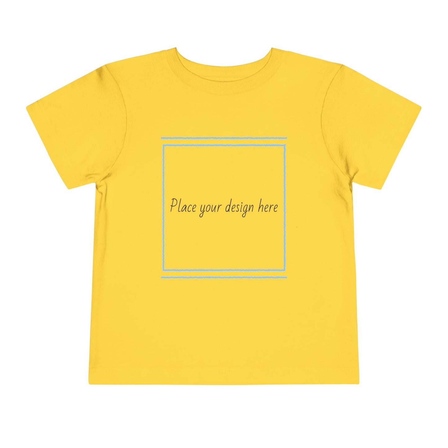 Customizable Toddler Short Sleeve Tee - Perfect for Playtime and Celebrations