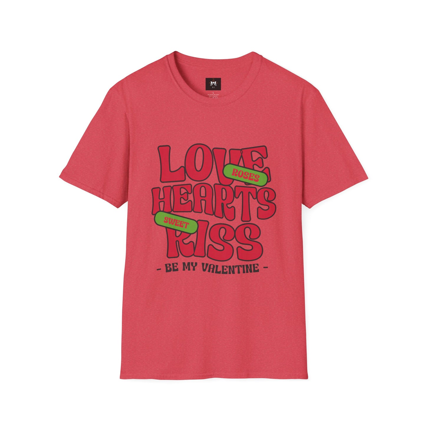 Love Hearts Unisex T-Shirt - Sweet & Playful Design