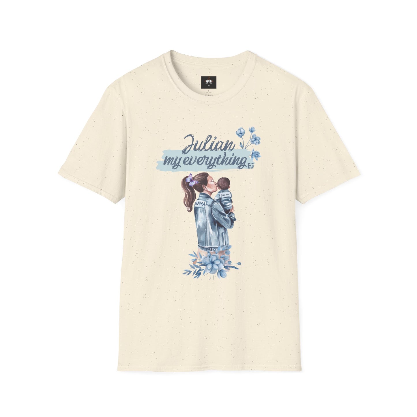 Softstyle T-Shirt - your child name custom “My Everything" - Perfect for Moms