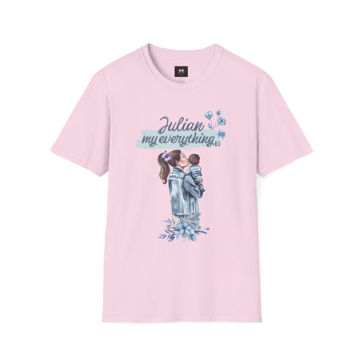 Softstyle T-Shirt - your child name custom “My Everything" - Perfect for Moms