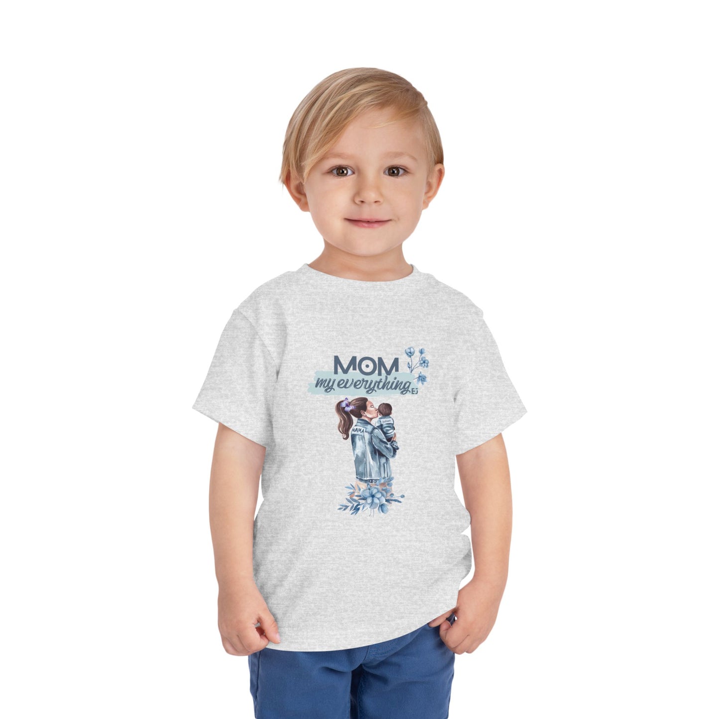 Mom My Everything Toddler Tee - Adorable Short Sleeve Shirt for Little Ones