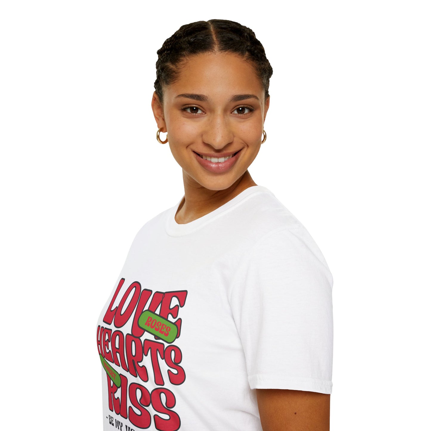 Love Hearts Unisex T-Shirt - Sweet & Playful Design