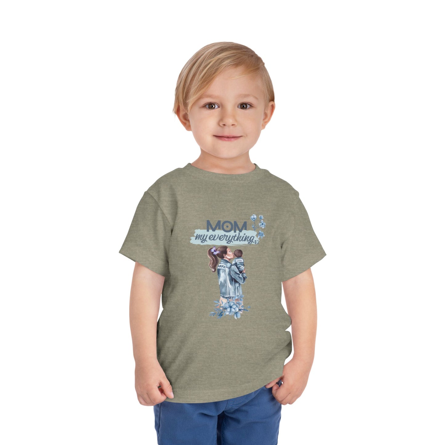 Mom My Everything Toddler Tee - Adorable Short Sleeve Shirt for Little Ones