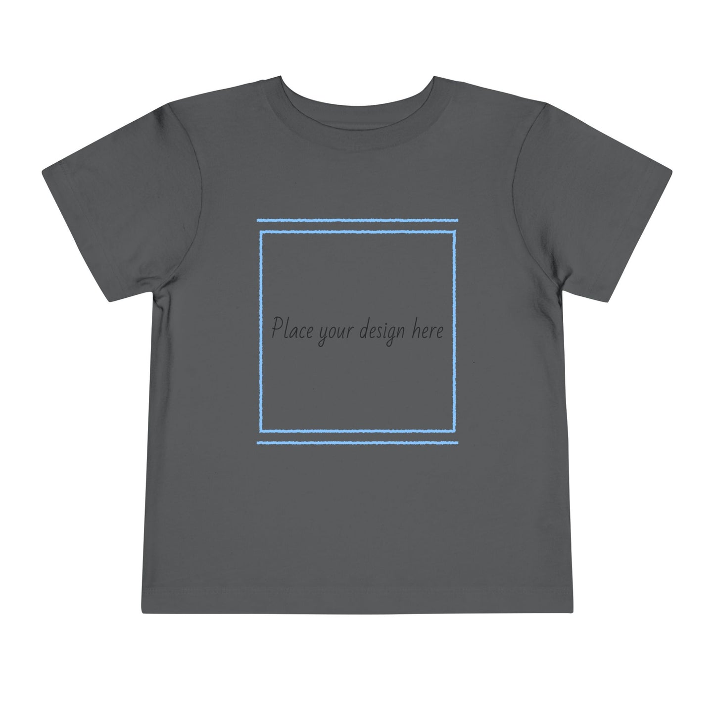 Customizable Toddler Short Sleeve Tee - Perfect for Playtime and Celebrations