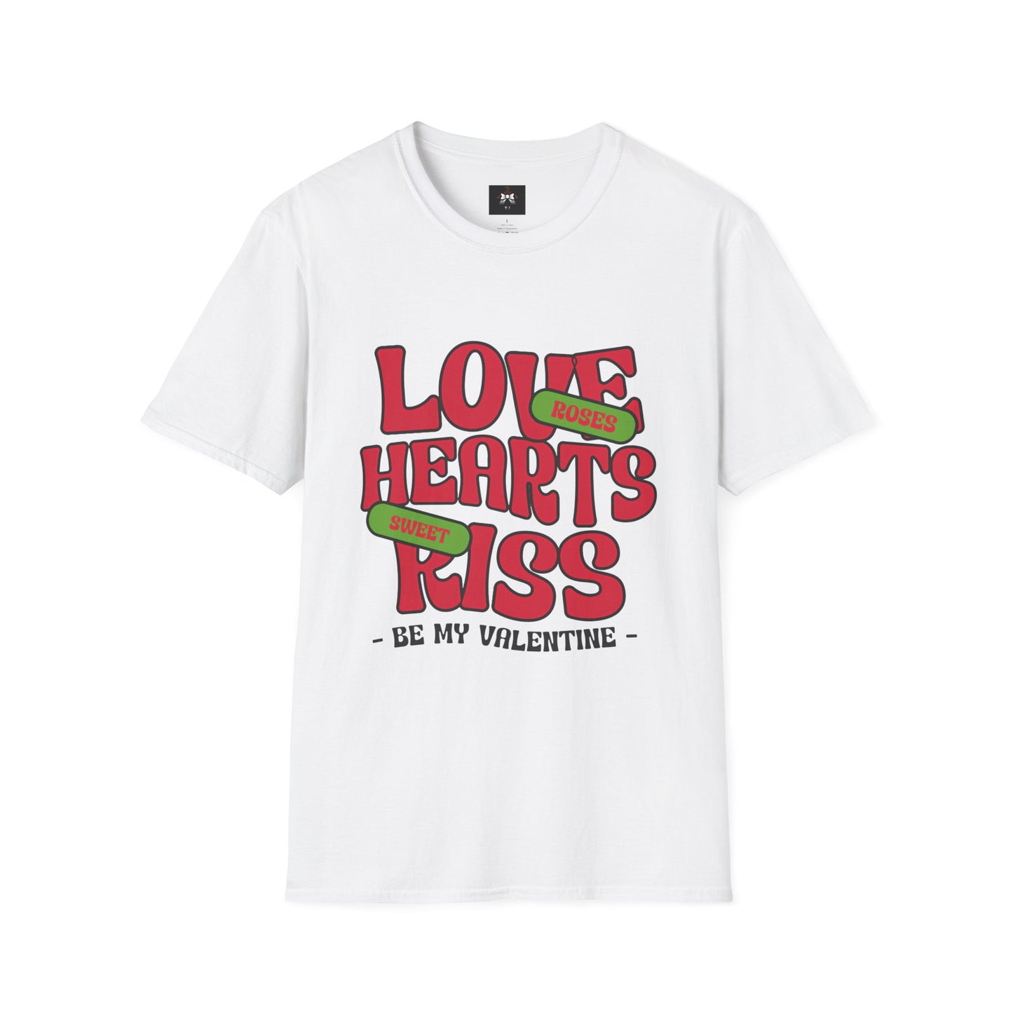 Love Hearts Unisex T-Shirt - Sweet & Playful Design