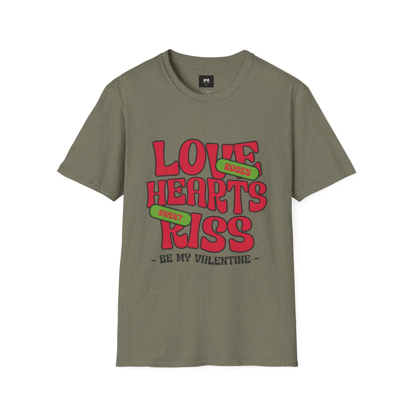 Love Hearts Unisex T-Shirt - Sweet & Playful Design