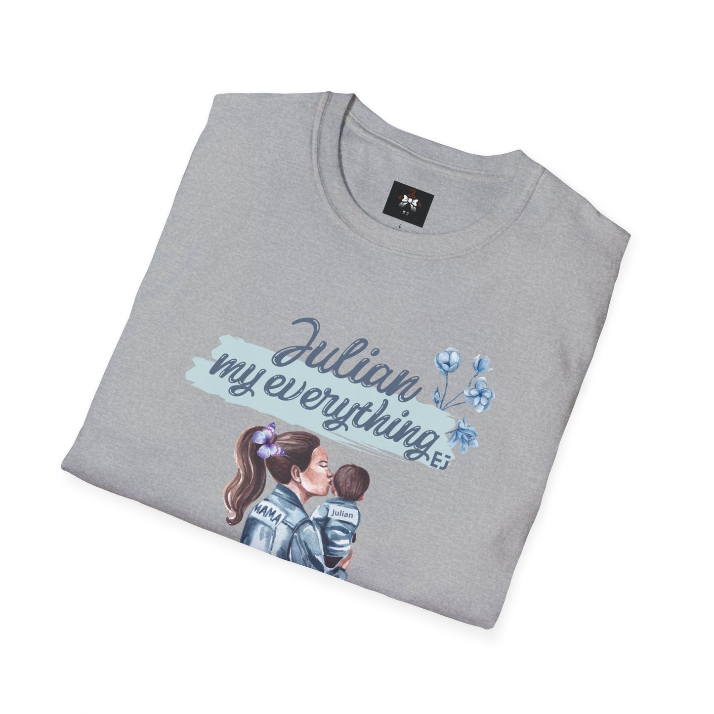 Softstyle T-Shirt - your child name custom “My Everything" - Perfect for Moms
