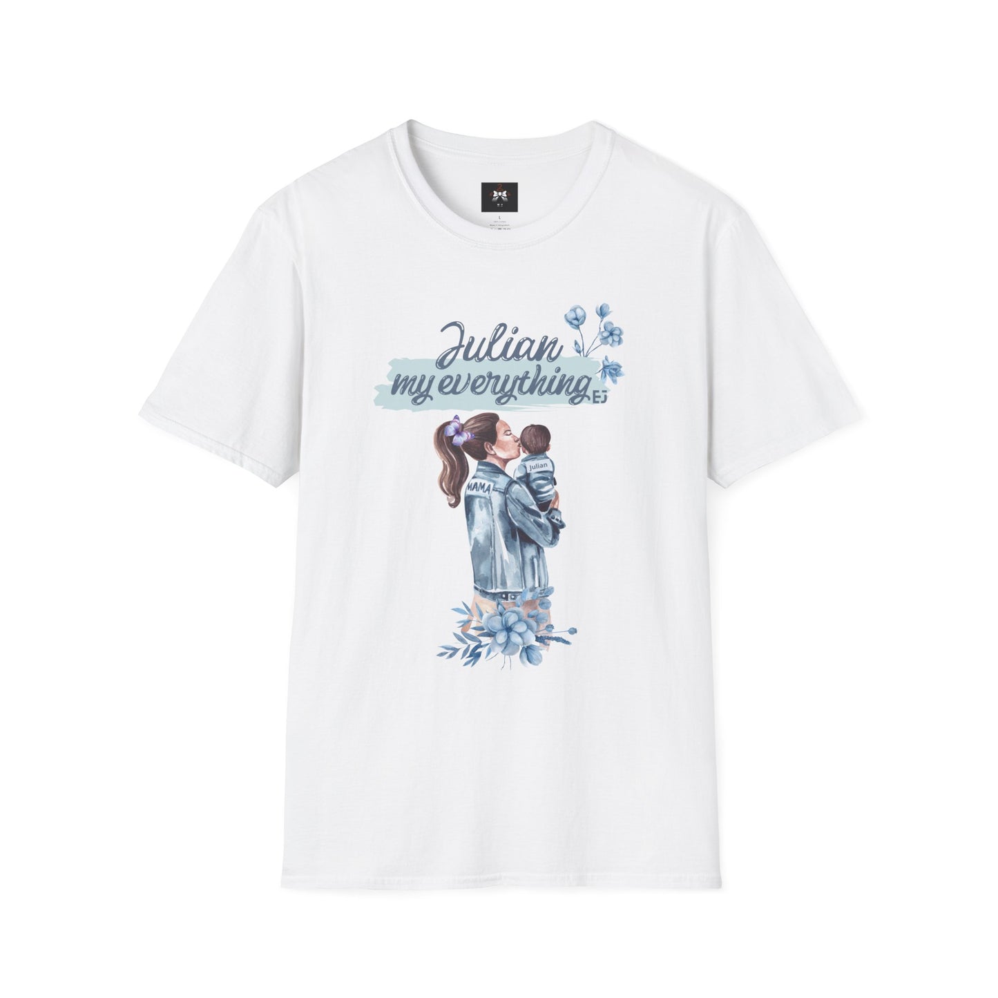 Softstyle T-Shirt - your child name custom “My Everything" - Perfect for Moms