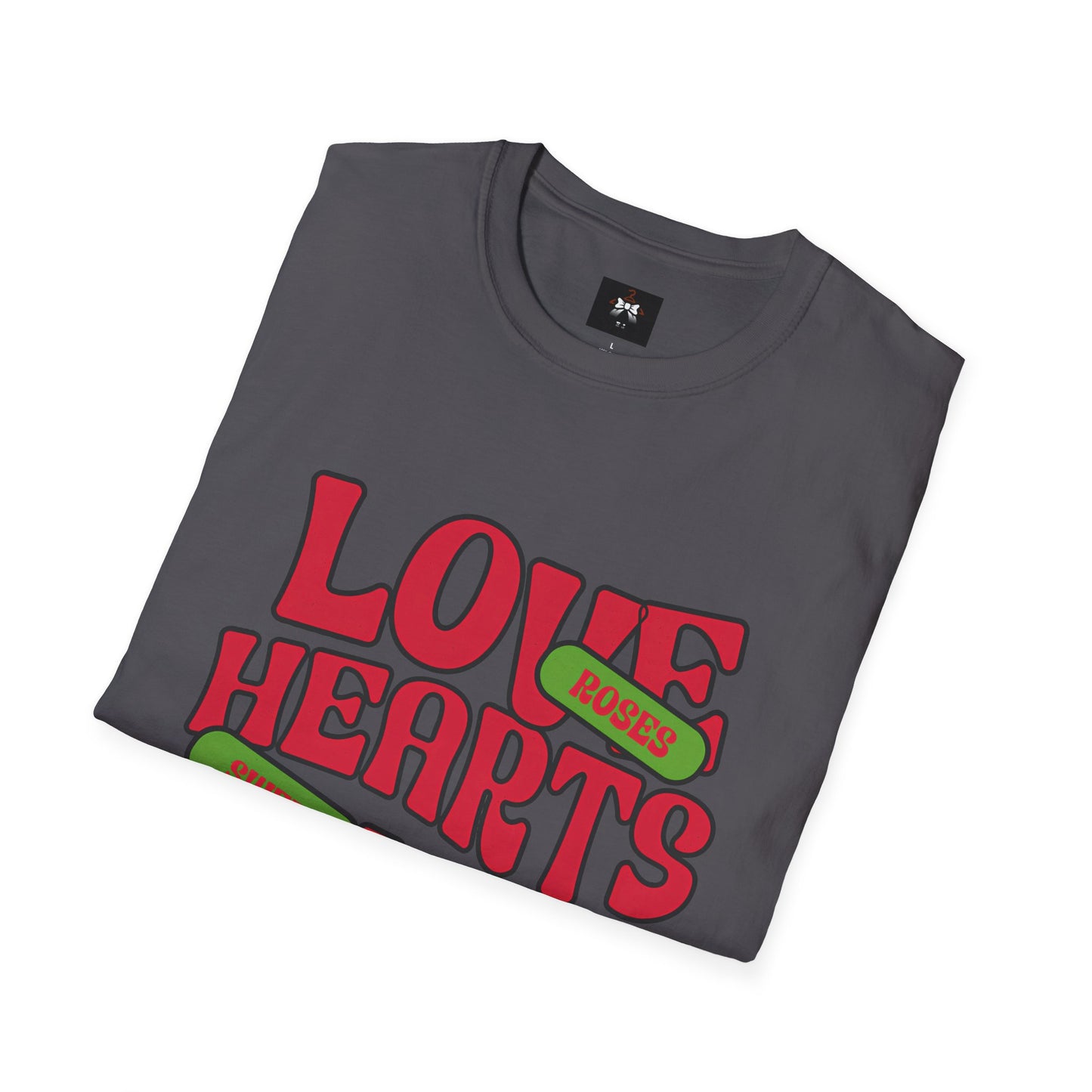 Love Hearts Unisex T-Shirt - Sweet & Playful Design