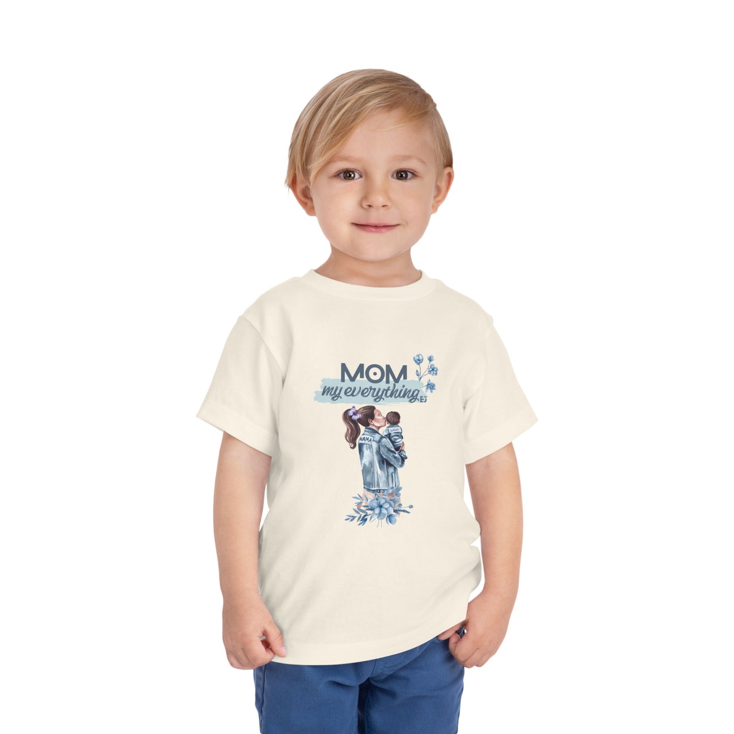Mom My Everything Toddler Tee - Adorable Short Sleeve Shirt for Little Ones