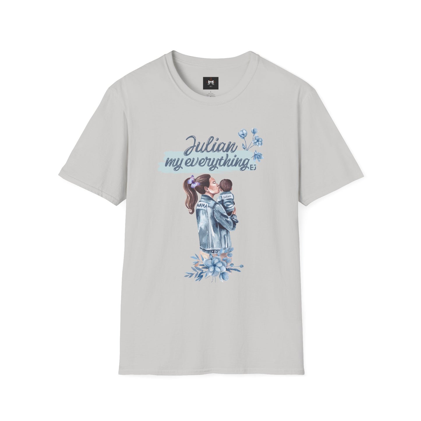 Softstyle T-Shirt - your child name custom “My Everything" - Perfect for Moms