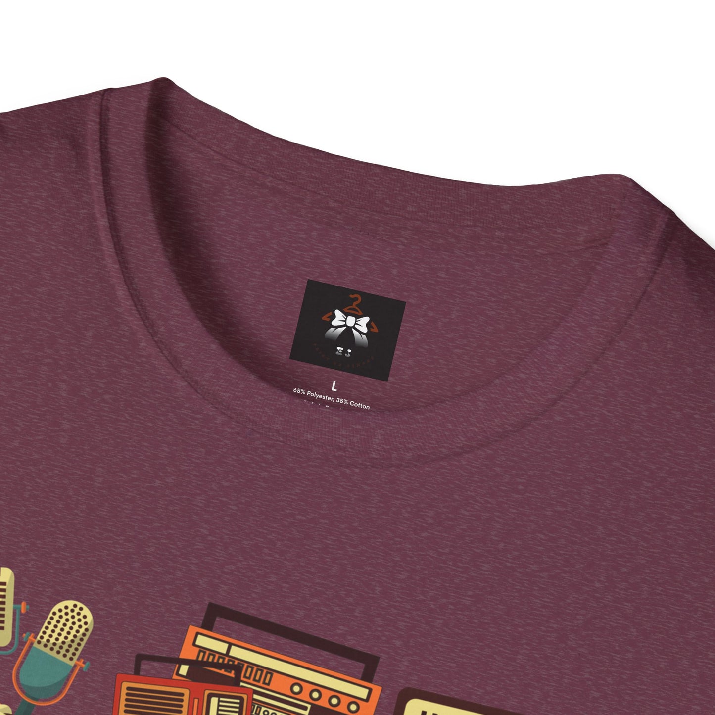 Retro Music Vibes Unisex Softstyle T-Shirt - 1992 Design