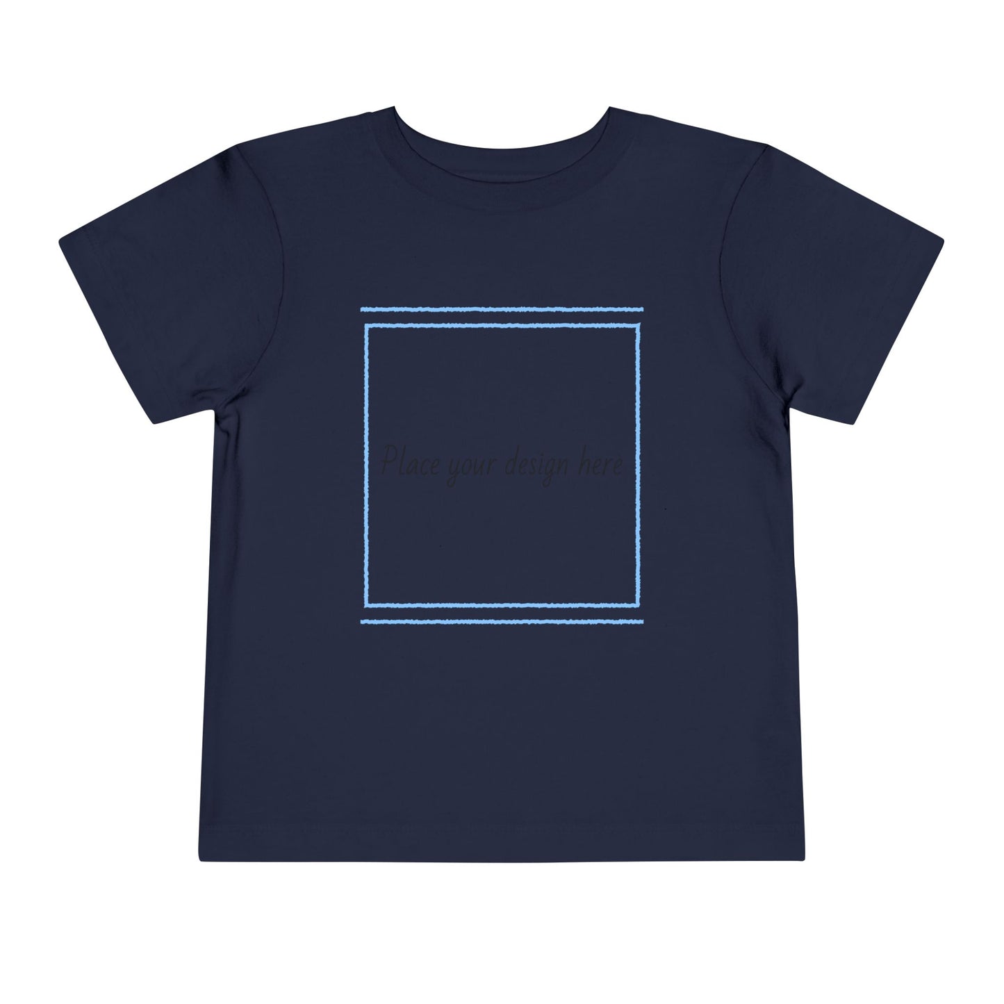 Customizable Toddler Short Sleeve Tee - Perfect for Playtime and Celebrations