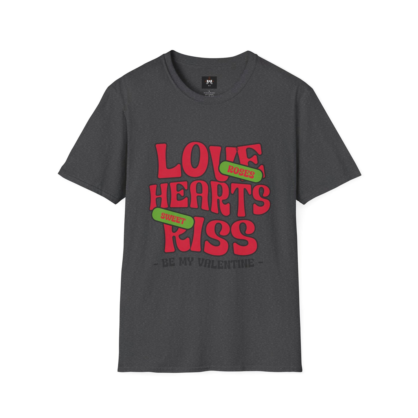 Love Hearts Unisex T-Shirt - Sweet & Playful Design