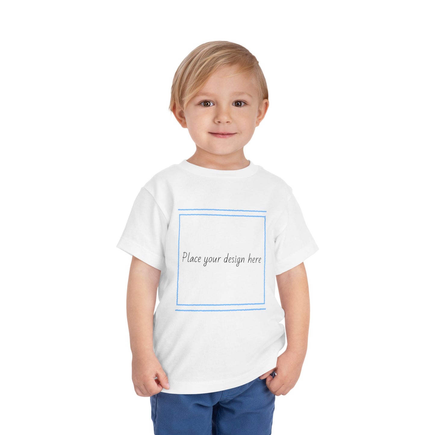 Customizable Toddler Short Sleeve Tee - Perfect for Playtime and Celebrations