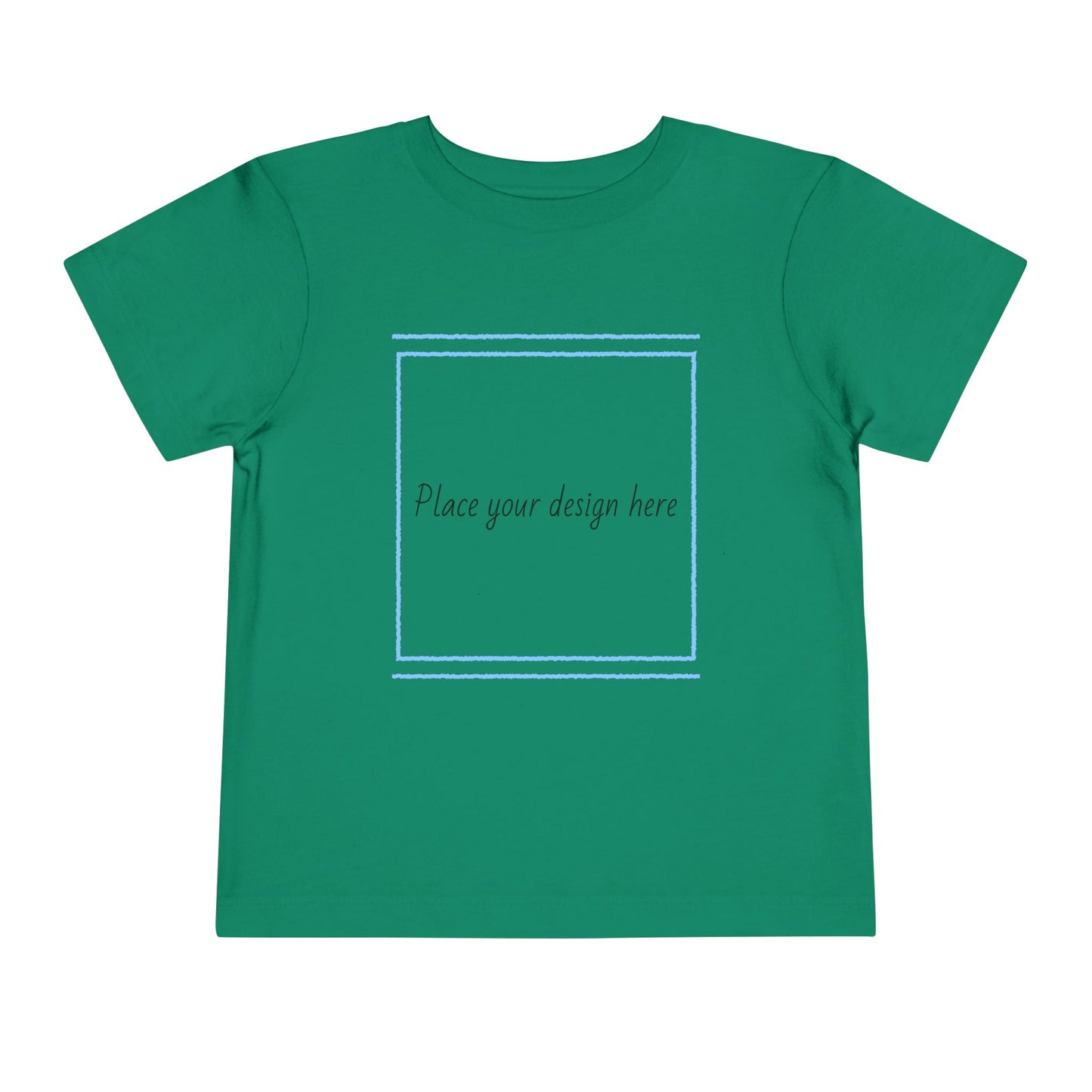 Customizable Toddler Short Sleeve Tee - Perfect for Playtime and Celebrations