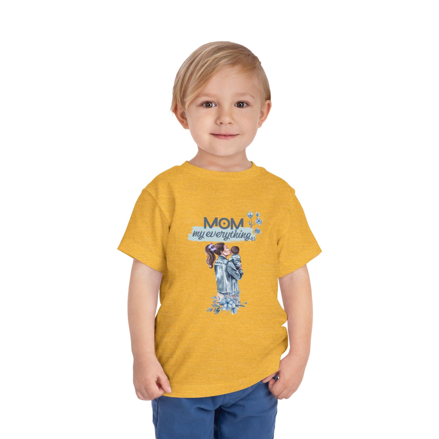 Mom My Everything Toddler Tee - Adorable Short Sleeve Shirt for Little Ones