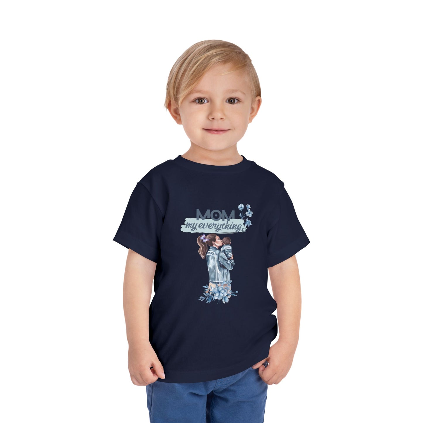 Mom My Everything Toddler Tee - Adorable Short Sleeve Shirt for Little Ones