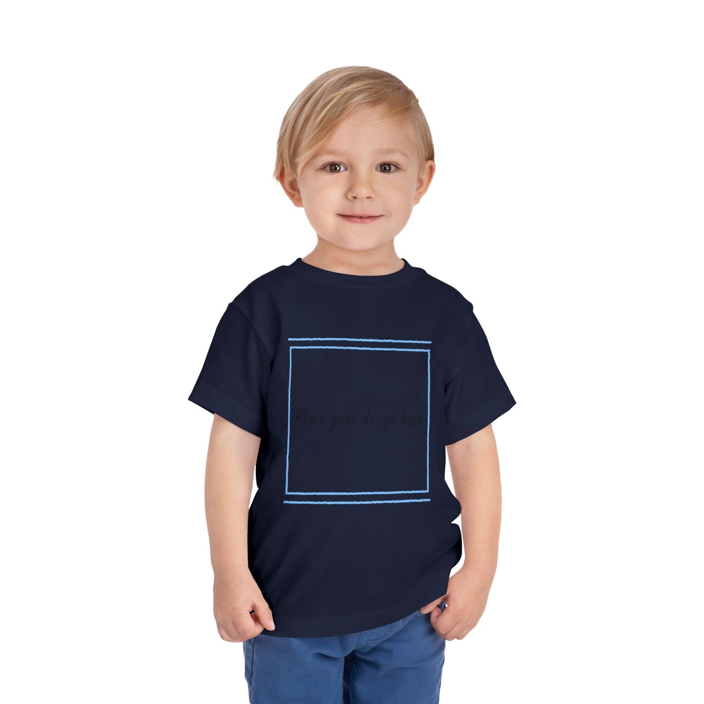 Customizable Toddler Short Sleeve Tee - Perfect for Playtime and Celebrations