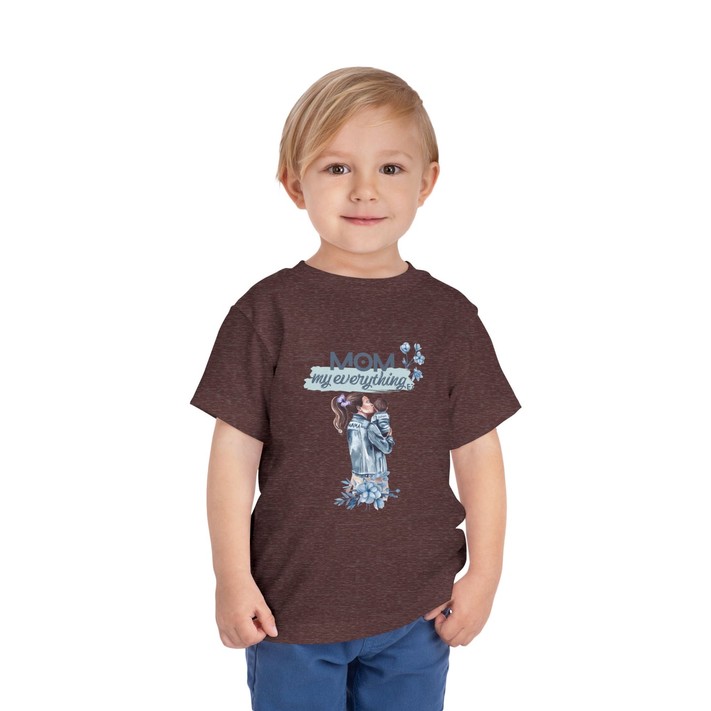 Mom My Everything Toddler Tee - Adorable Short Sleeve Shirt for Little Ones