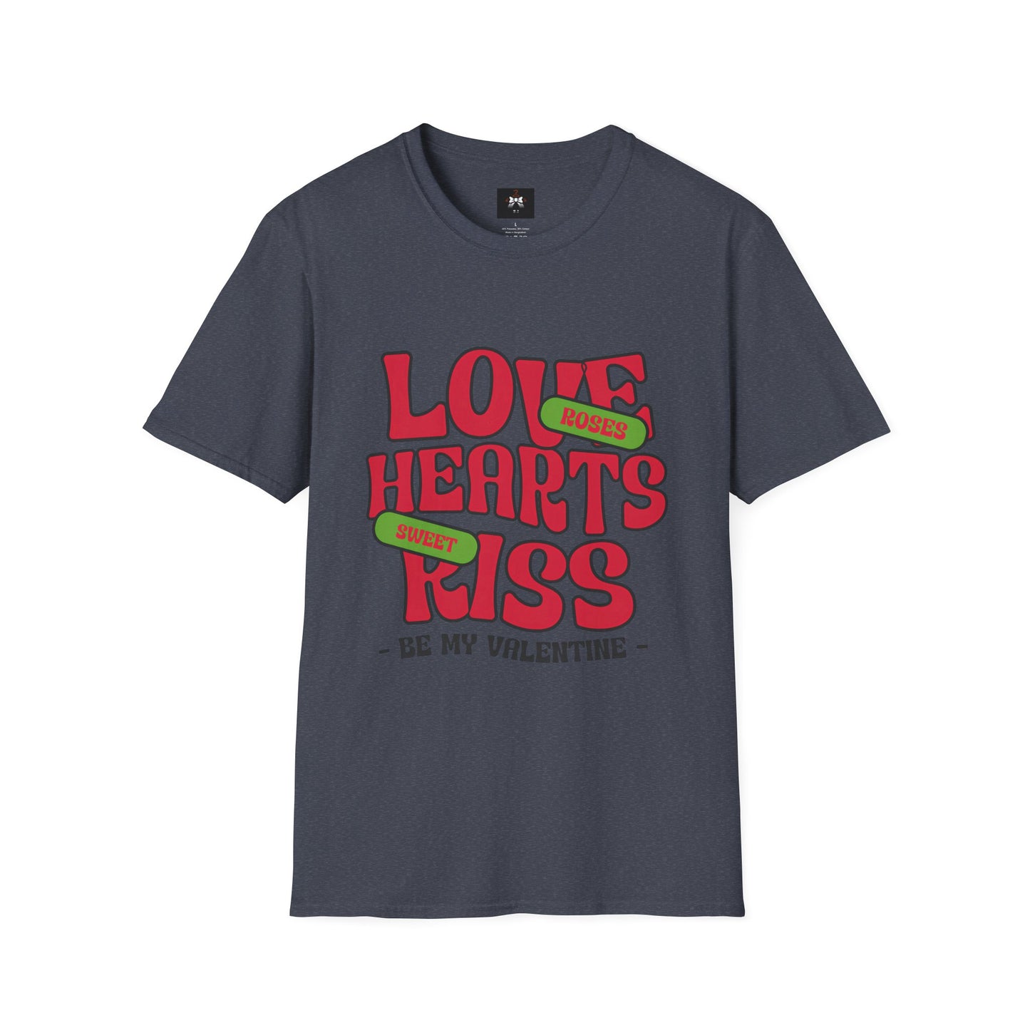 Love Hearts Unisex T-Shirt - Sweet & Playful Design
