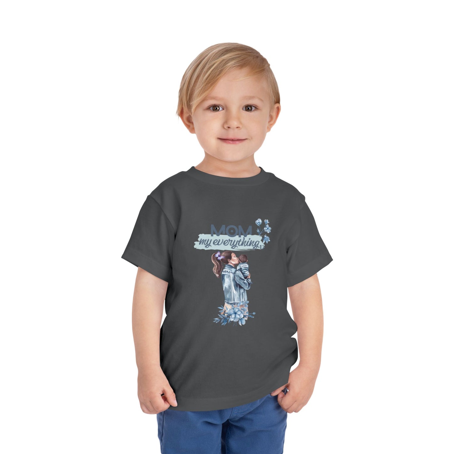 Mom My Everything Toddler Tee - Adorable Short Sleeve Shirt for Little Ones