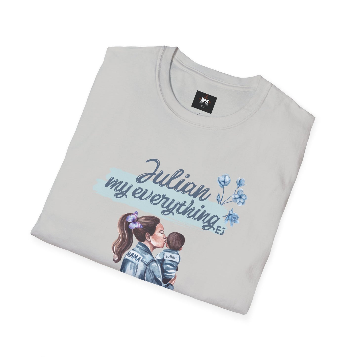 Softstyle T-Shirt - your child name custom “My Everything" - Perfect for Moms