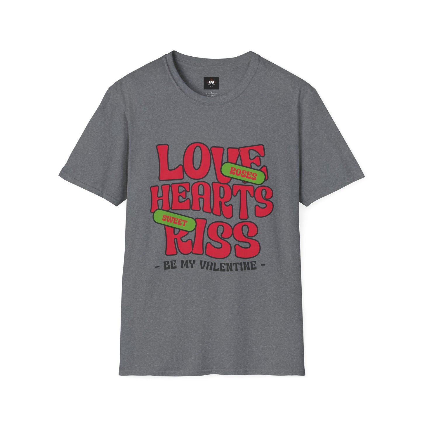 Love Hearts Unisex T-Shirt - Sweet & Playful Design