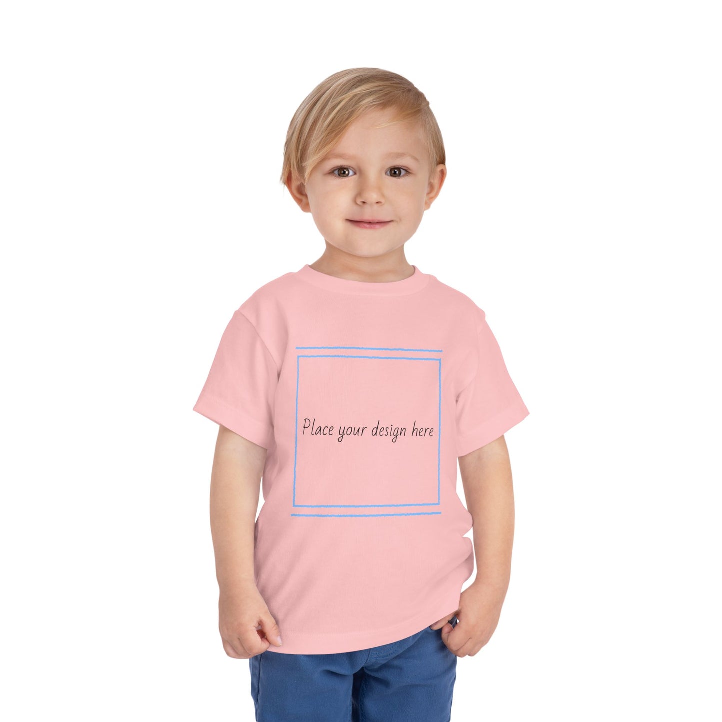 Customizable Toddler Short Sleeve Tee - Perfect for Playtime and Celebrations