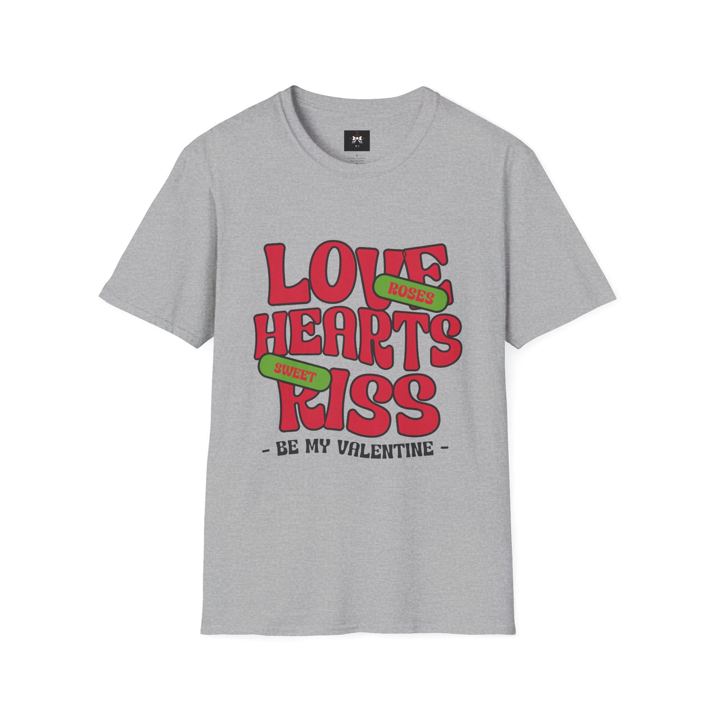Love Hearts Unisex T-Shirt - Sweet & Playful Design