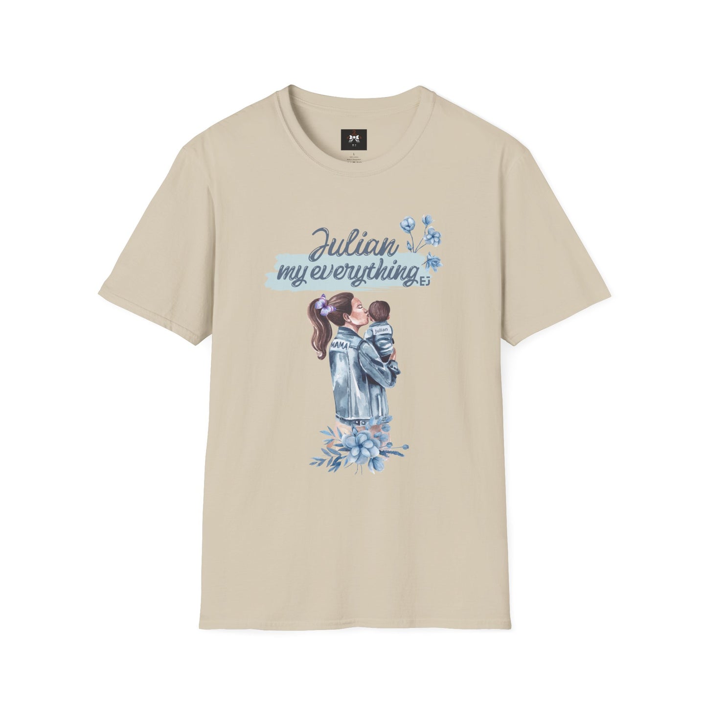 Softstyle T-Shirt - your child name custom “My Everything" - Perfect for Moms
