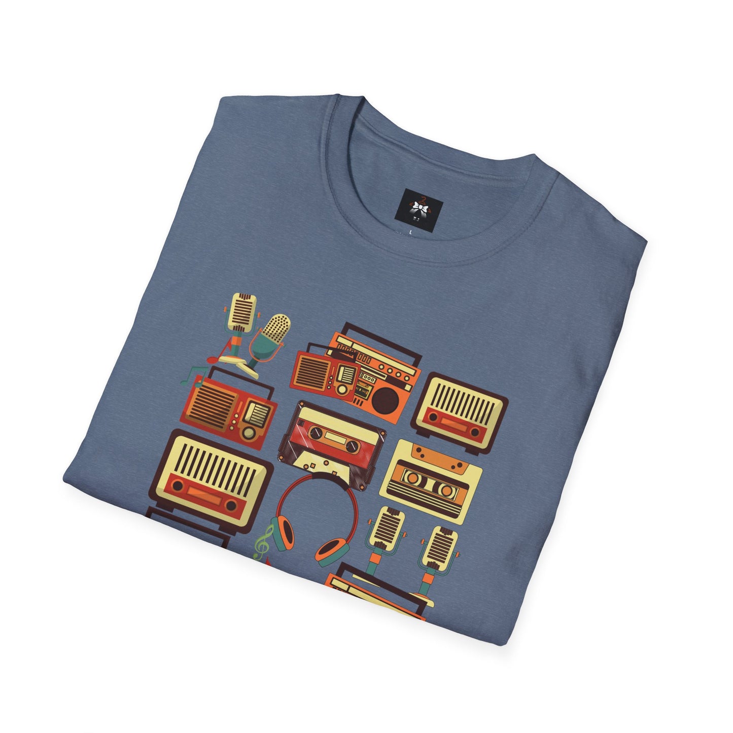 Retro Music Vibes Unisex Softstyle T-Shirt - 1992 Design