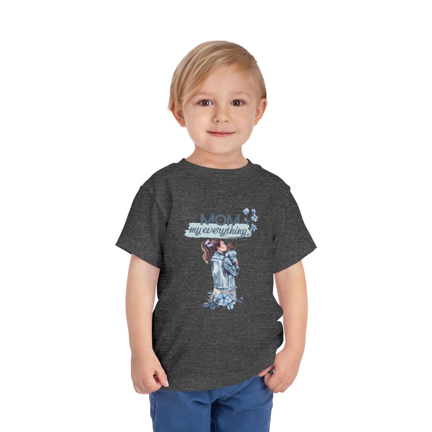 Mom My Everything Toddler Tee - Adorable Short Sleeve Shirt for Little Ones